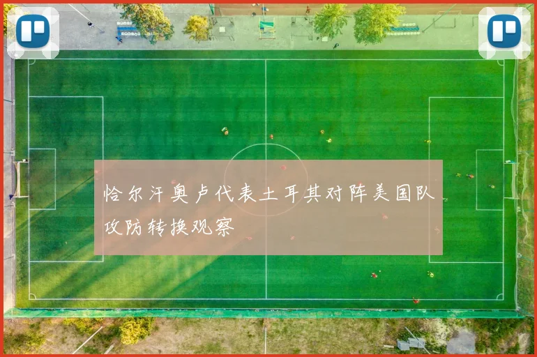 恰尔汗奥卢代表土耳其对阵美国队攻防转换观察